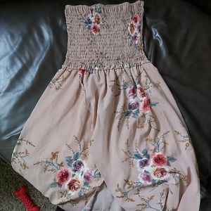 Hi Lo Floral Dress